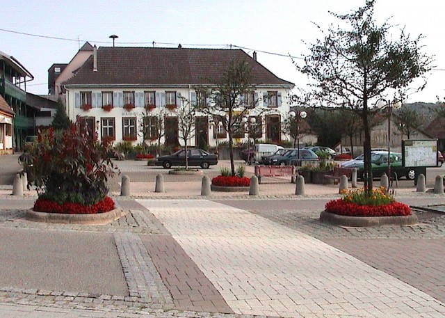 Mairie de Waldighoffen dans les années 1989-1995