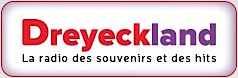 Logo Radio Dreyeckland, la radio des souvenirs et des hits