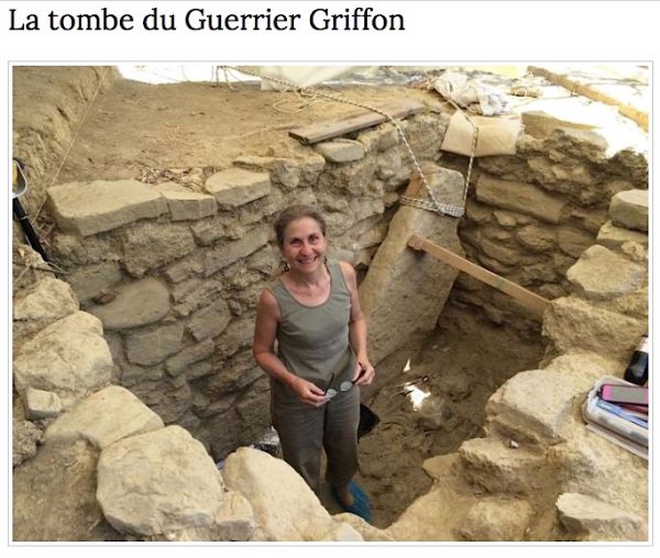 tombe du guerrier Griffon