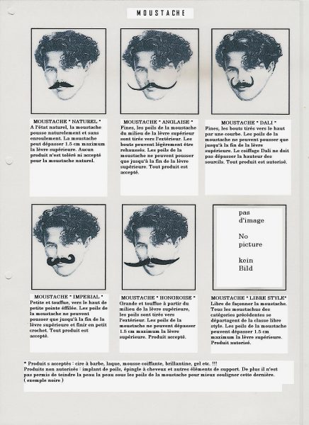 Concours de moustaches